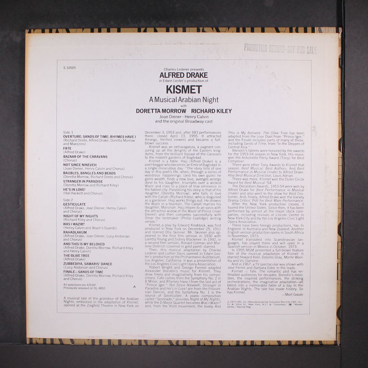 kismet by ORIGINAL CAST