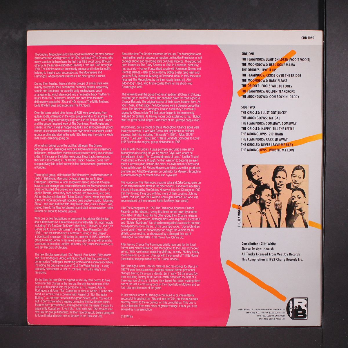 jump children by ORIOLES, MOONGLOWS, FLAMINGOS