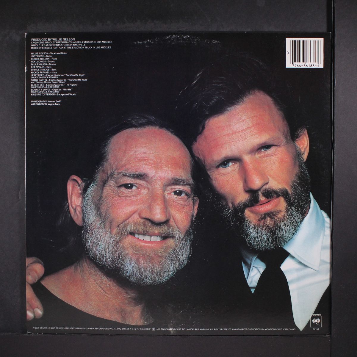 sings kristofferson by WILLIE NELSON