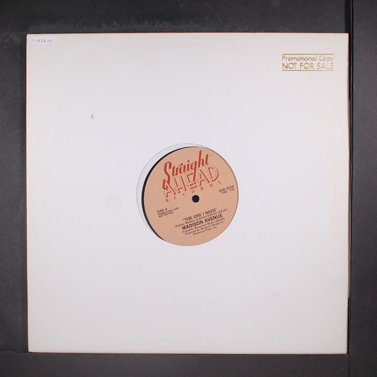 the one i need / instro by MADISON AVENUE