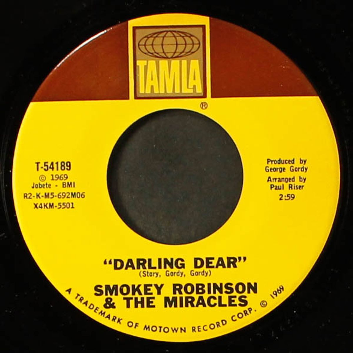 point it out / darling dear by SMOKEY ROBINSON & MIRACLES