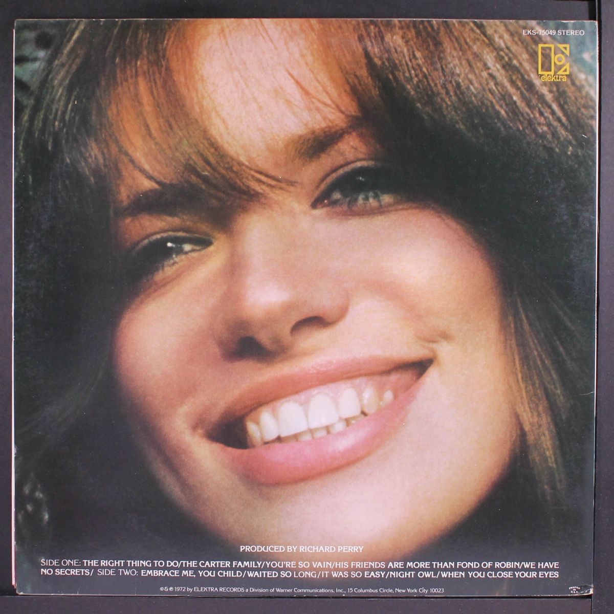 no secrets by CARLY SIMON
