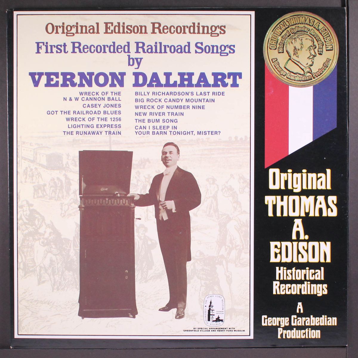 first recorded railroad songs by VERNON DALHART