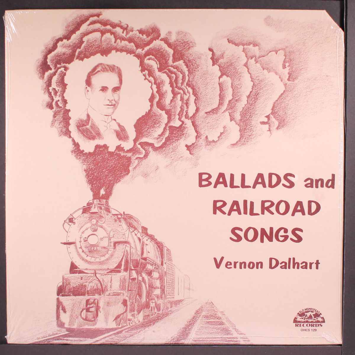 ballads and railroad songs by VERNON DALHART