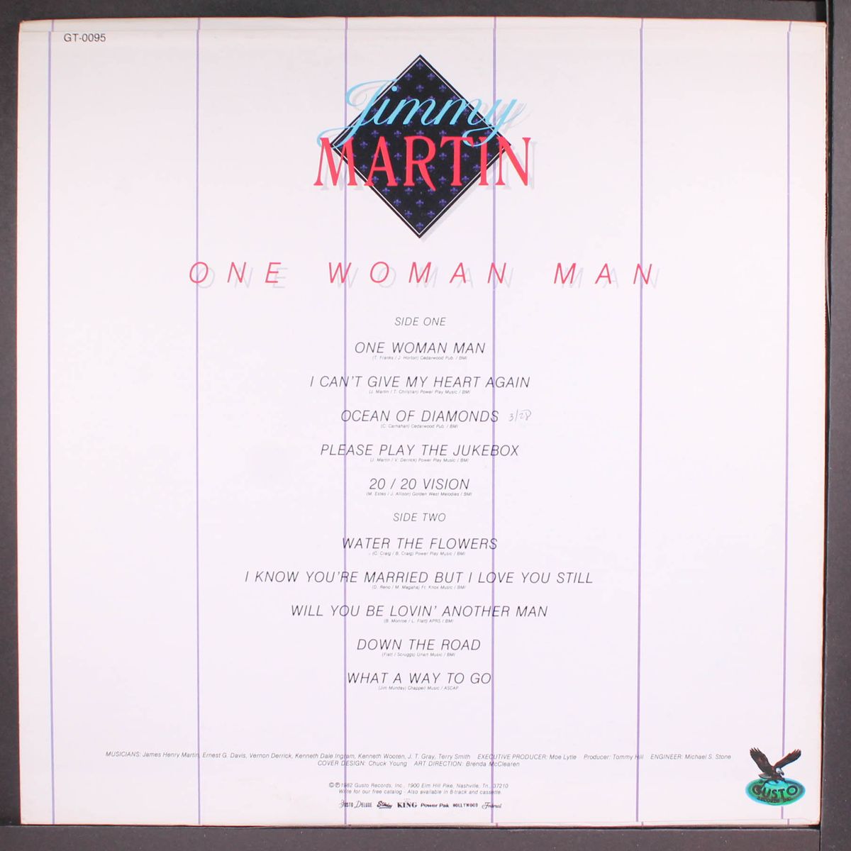 one woman man by JIMMY MARTIN