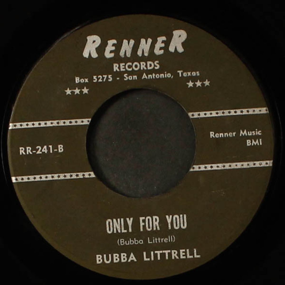 i know i shouldn't love you / only for you by BUBBA LITTRELL