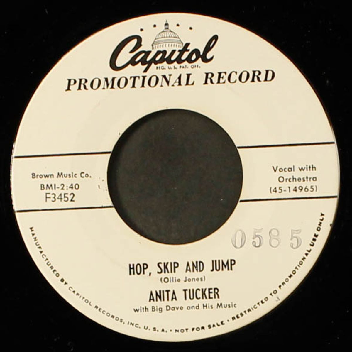 hop, skip and jump by ANITA TUCKER