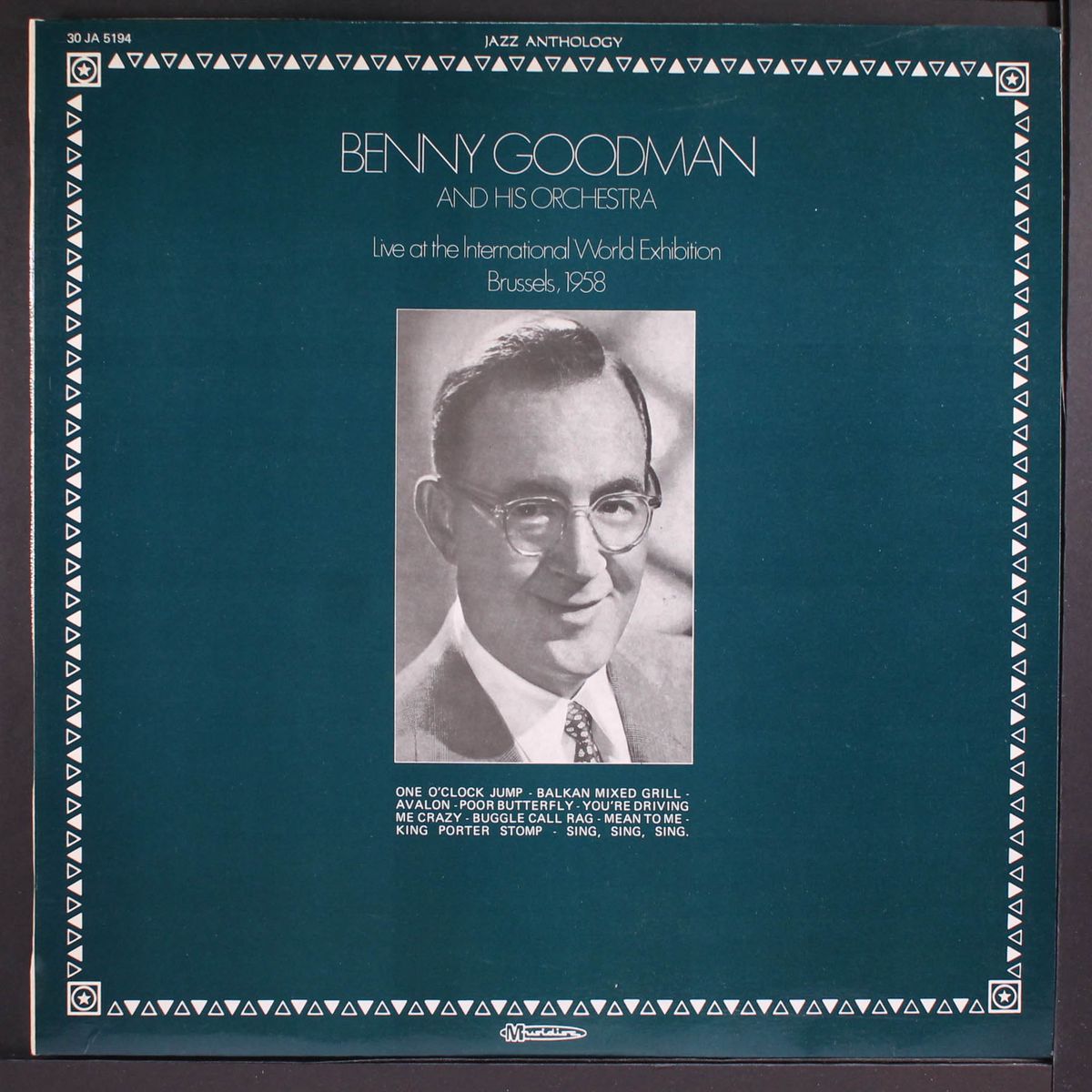 live at the international world exhibition; brussels, 1958 by BENNY GOODMAN