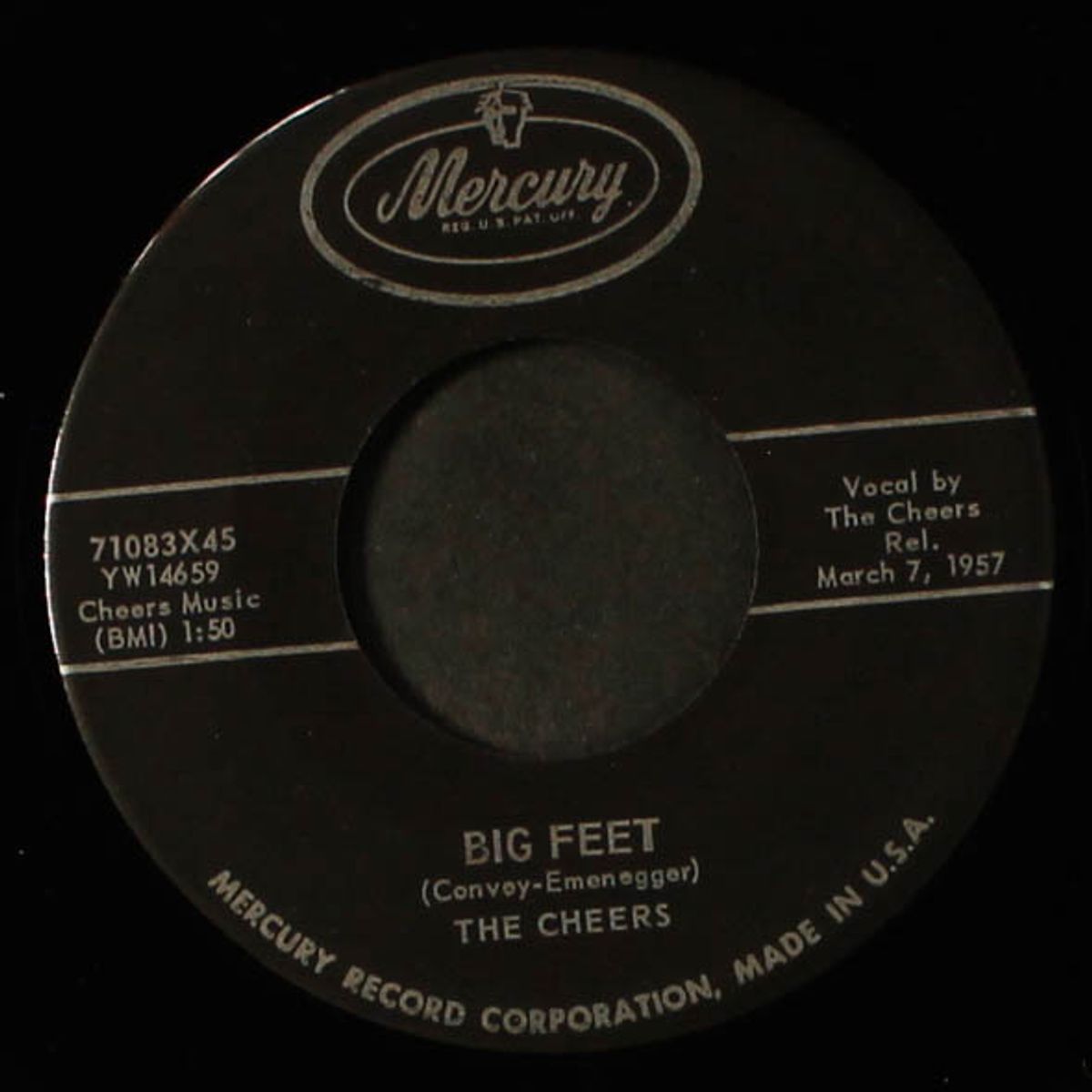 big feet / chug chug toot toot by CHEERS