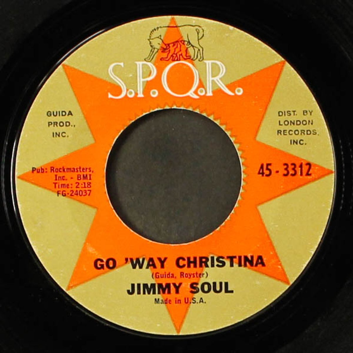 everybody's gone ape / go 'way christina by JIMMY SOUL
