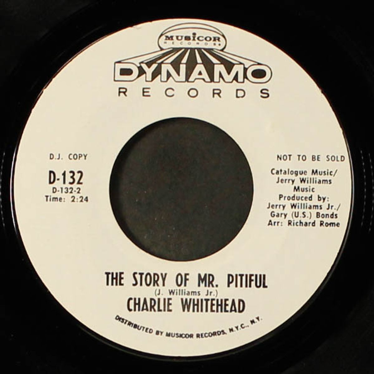 the story of mr. pitiful / how can i forget by CHARLIE WHITEHEAD