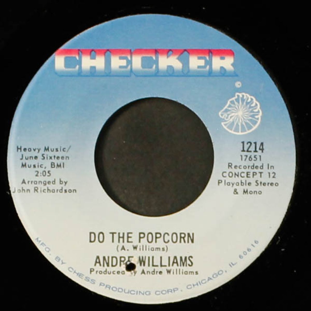 do the popcorn / it's gonna be fine in '69 by ANDRE WILLIAMS