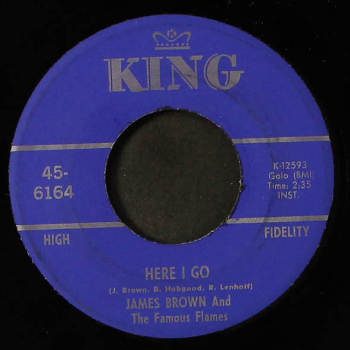 shhhhhhhh (for a little while) / here i go by JAMES BROWN