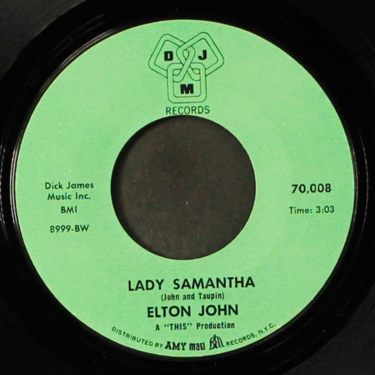 lady samantha / all across the havens by ELTON JOHN