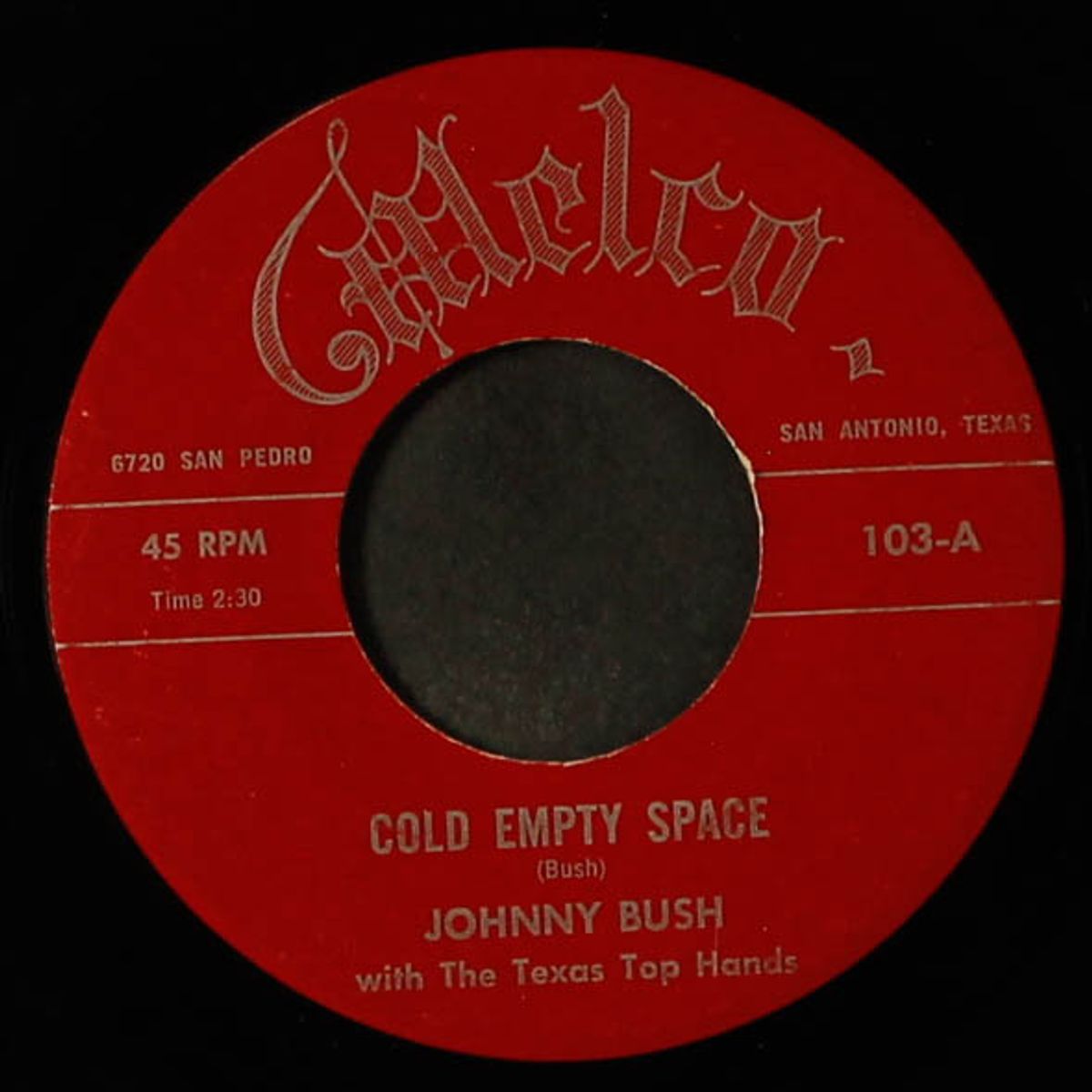 cold empty space / i took a calculated risk by JOHNNY BUSH / RICKY HUNT