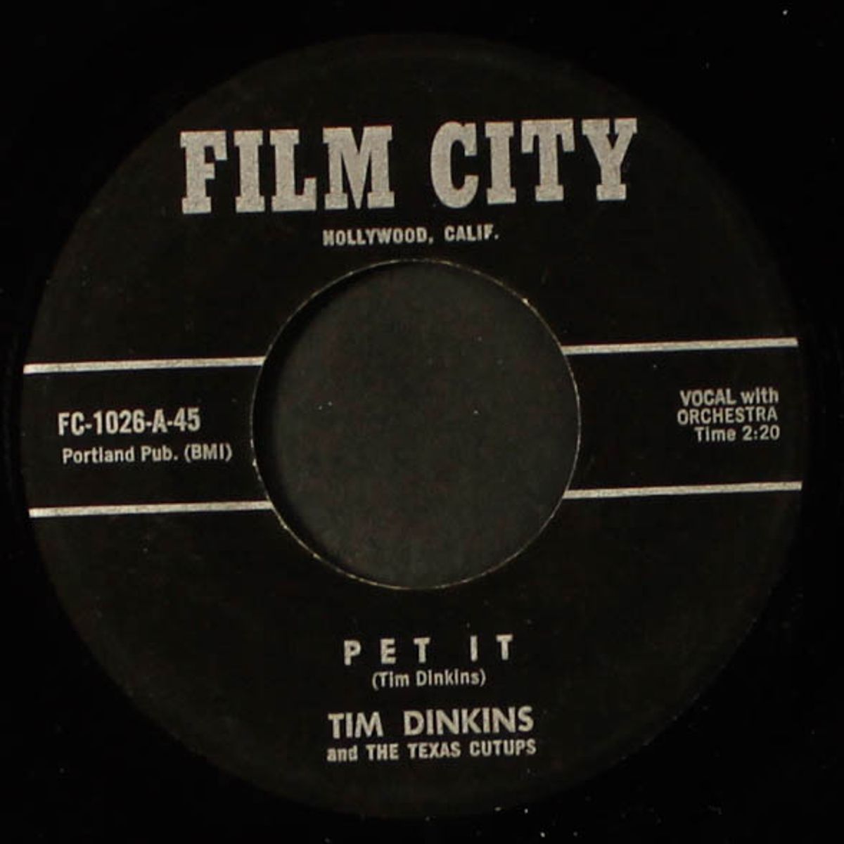 pet it / if i could only see again by TIM DINKINS