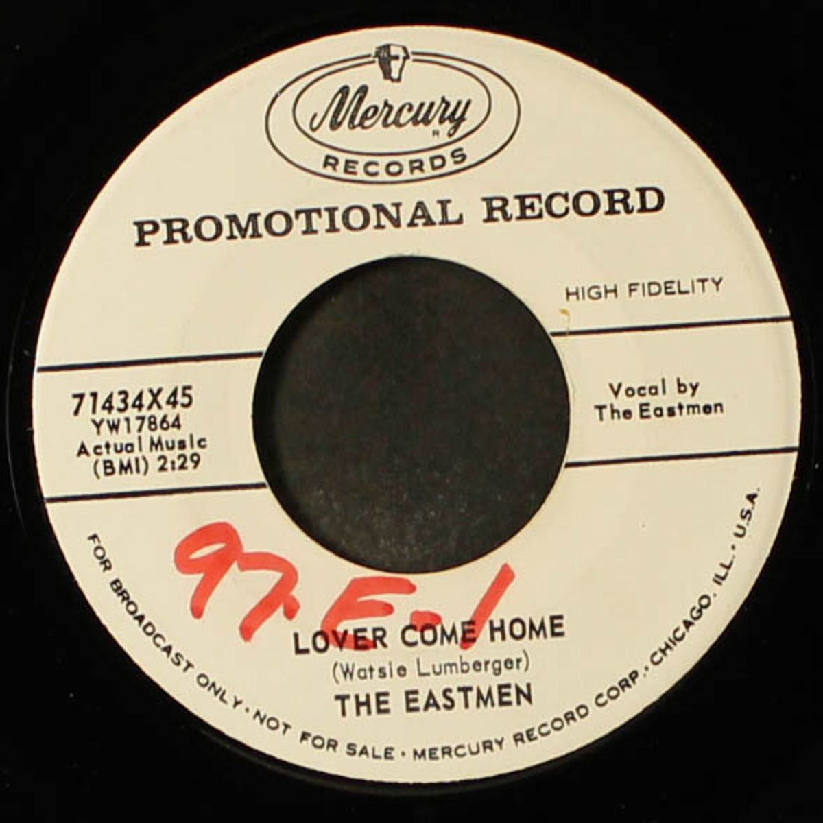 lover come home / bye bye baby by EASTMEN