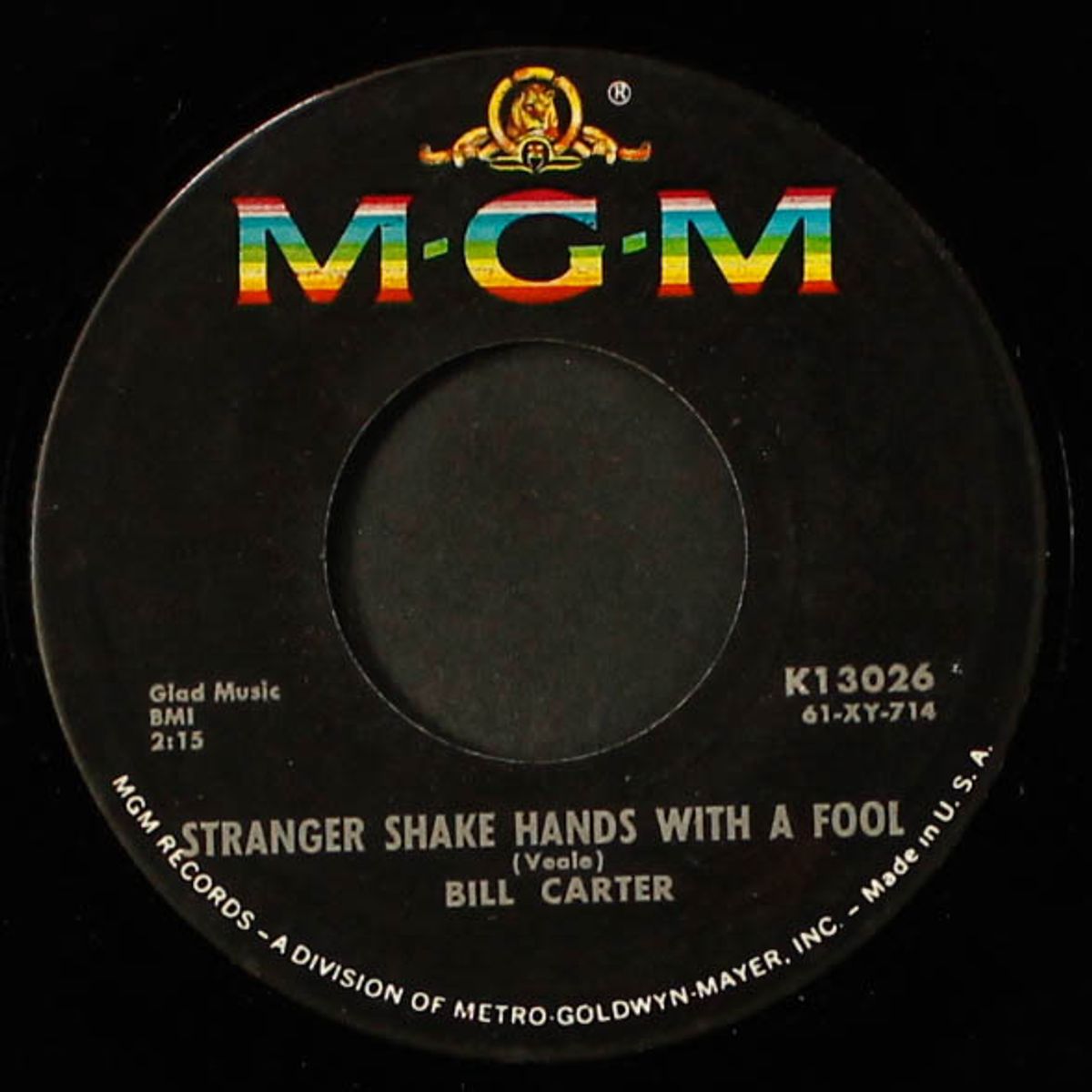 shot four times and dying / stranger shake hands with a fool by BILL CARTER