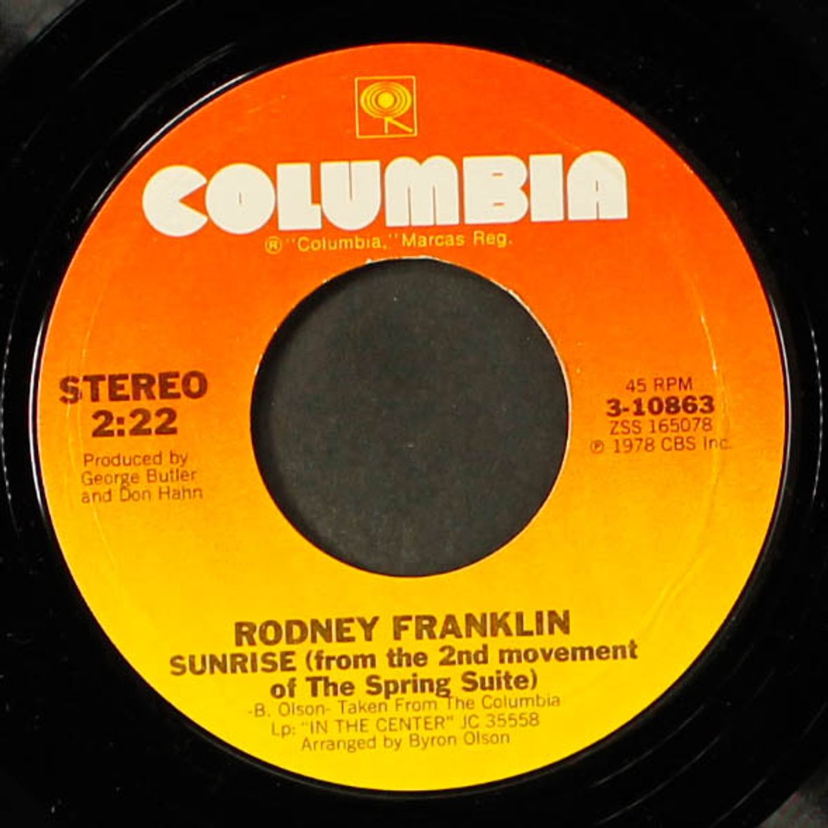i like the music make it hot / sunrise by RODNEY FRANKLIN