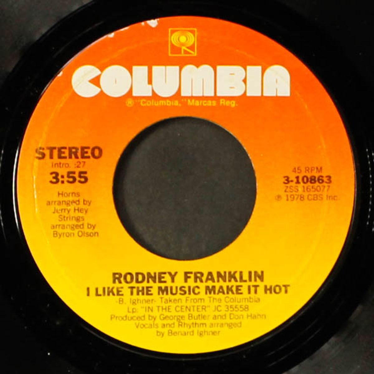 i like the music make it hot / sunrise by RODNEY FRANKLIN