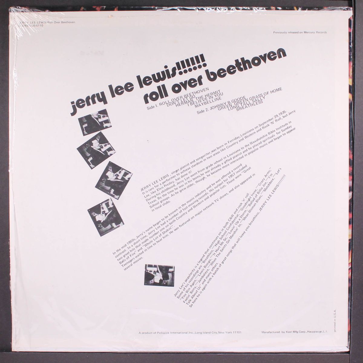 roll over beethoven by JERRY LEE LEWIS