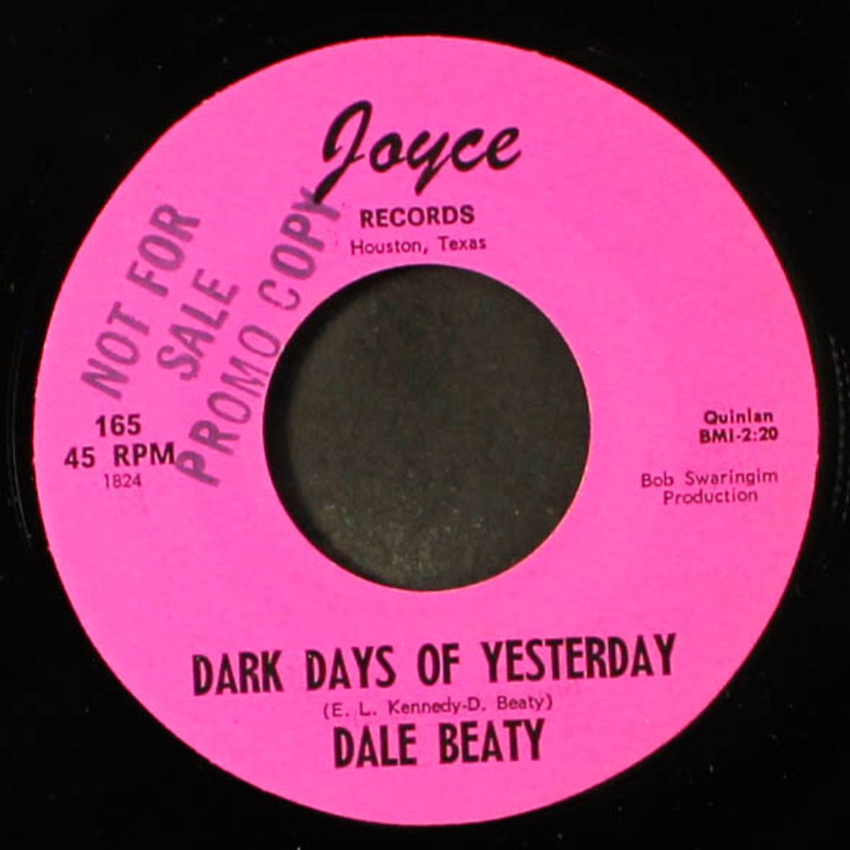 dark days of yesterday / honky tonk queen by DALE BEATY