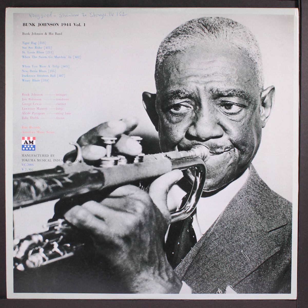 1944, vol. 1 by BUNK JOHNSON
