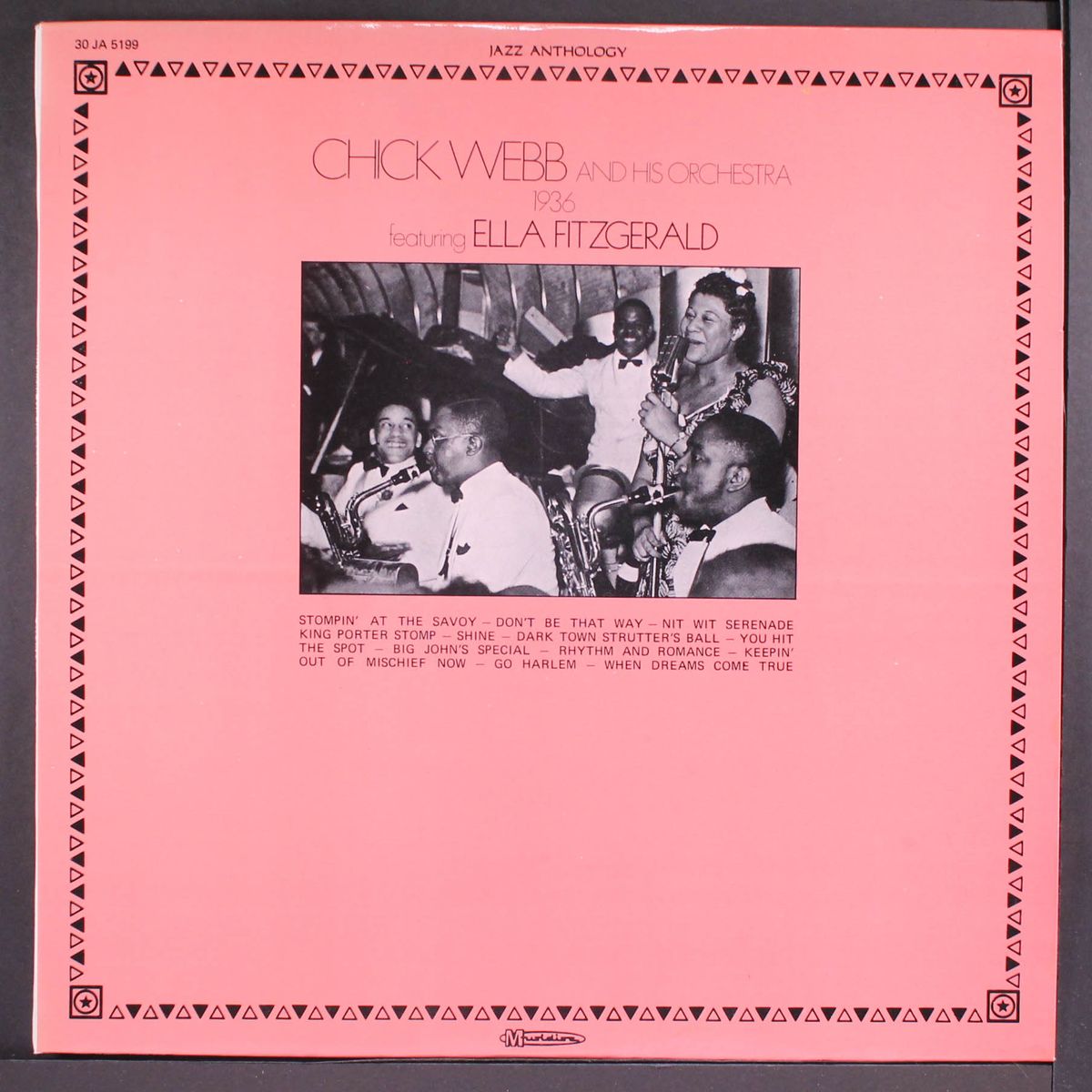 1936 by CHICK WEBB & ELLA FITZGERALD