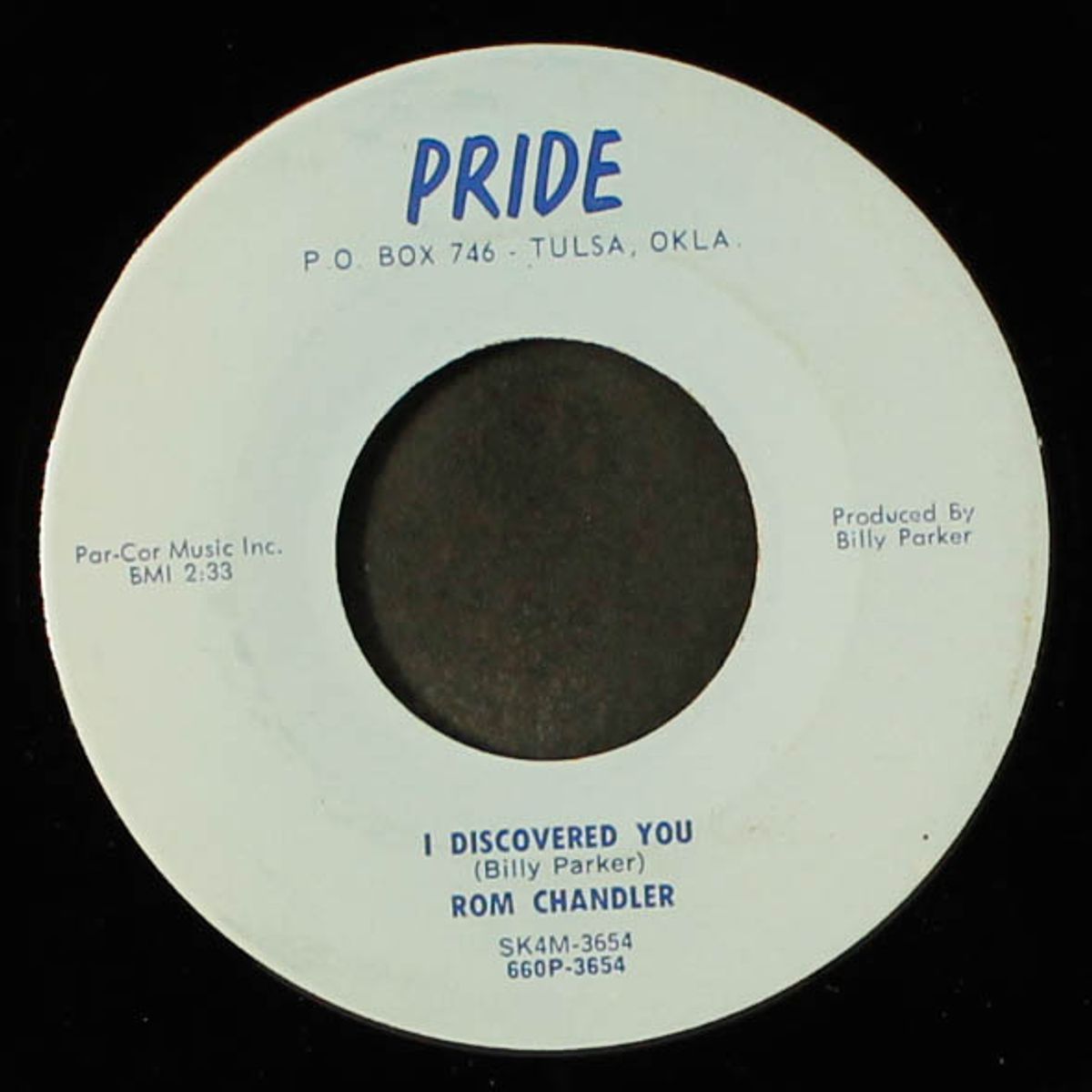 i discovered you / since you're not here by RON CHANDLER