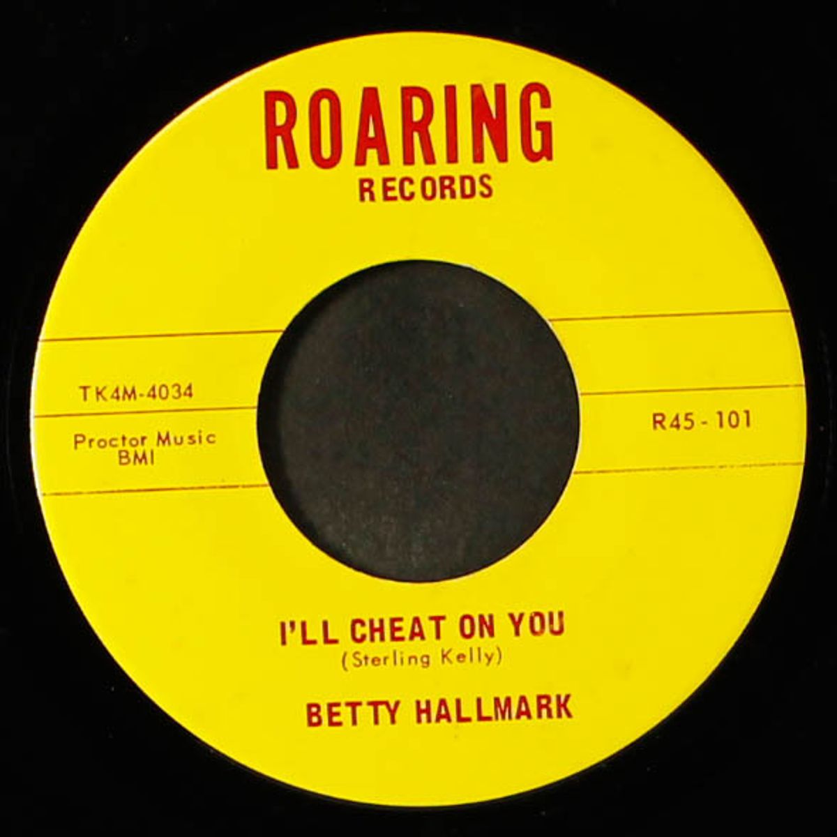 i'll cheat on you / here by my window by BETTY HALLMARK