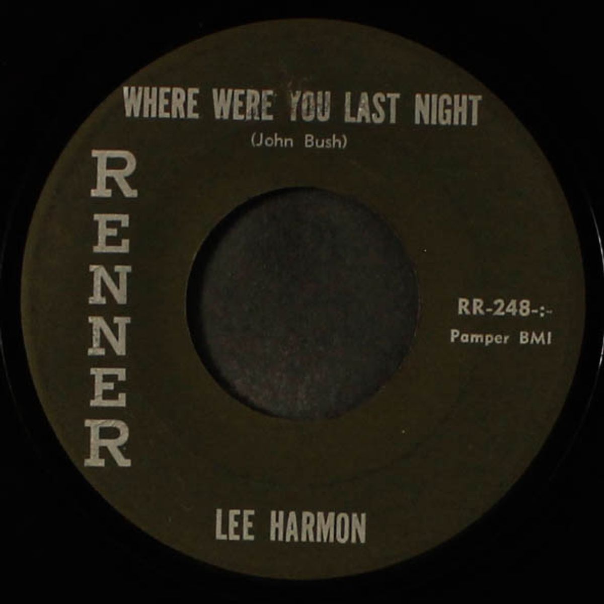 bad habit / where were you last night by LEE HARMON