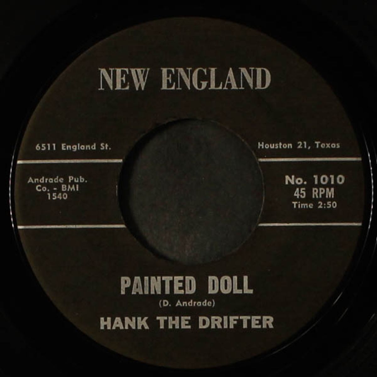 hank you're gone / painted doll by HANK THE DRIFTER