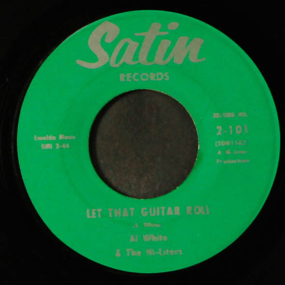 johnny b. goode / let the guitar roll by AL WHITE & HI-LITERS