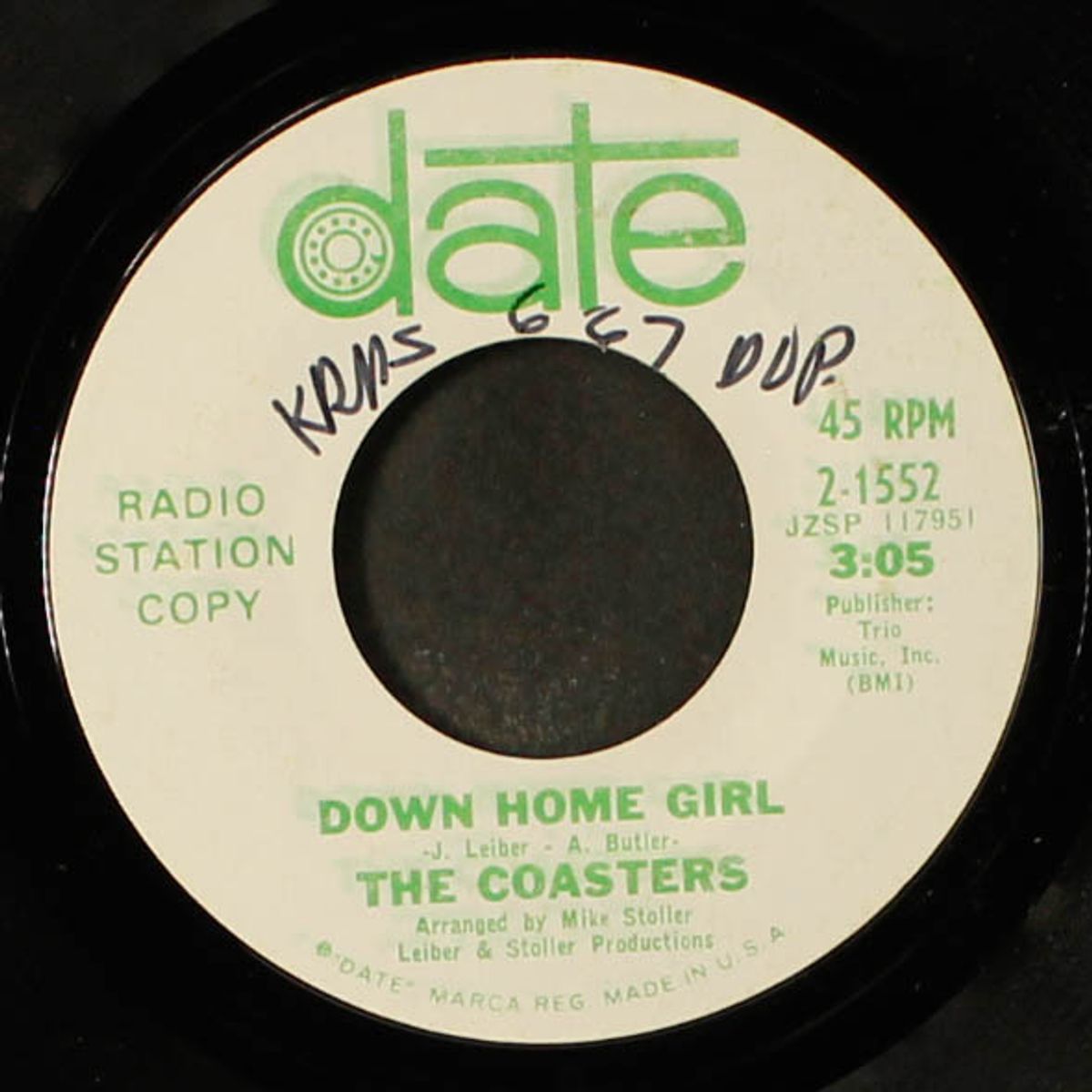 down home girl / same by COASTERS