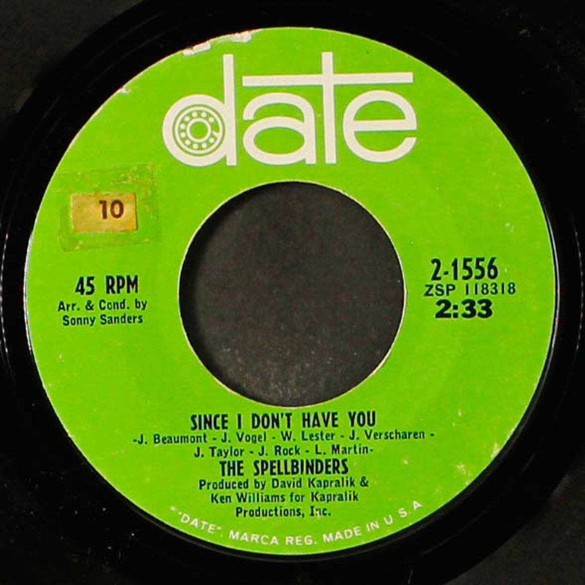 since i don't have you / i believe by SPELLBINDERS