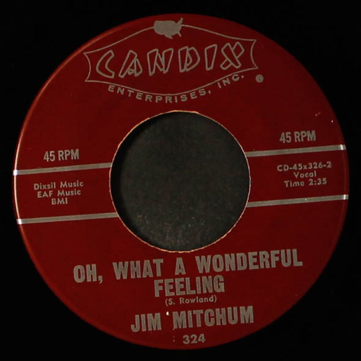 lonely birthday / oh, what a wonderful feeling by JIM MITCHUM