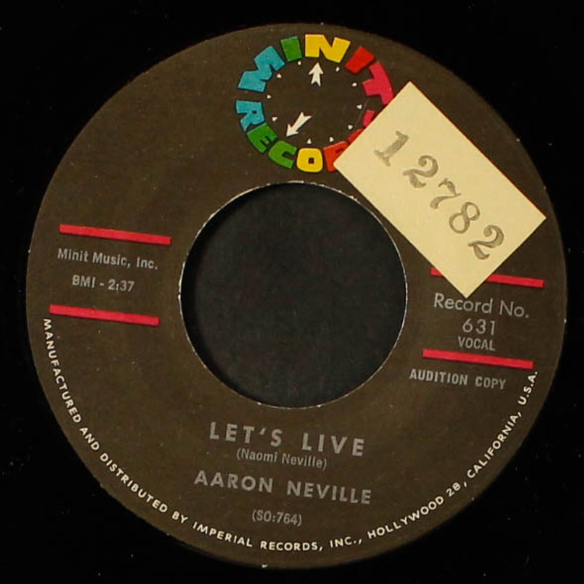 let's live / i found another love by AARON NEVILLE