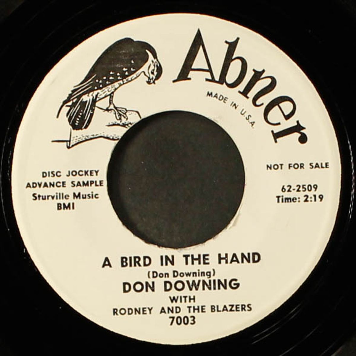 jivin' jean / a bird in the hand by DON DOWNING