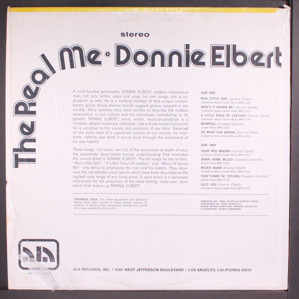 the real me by DONNIE ELBERT
