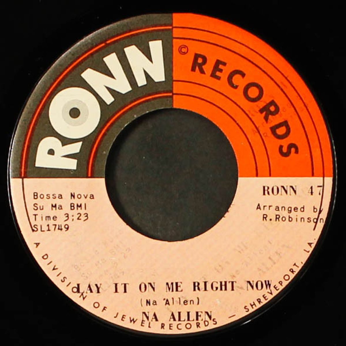 everytime it rains / lay it on me right now by NA ALLEN