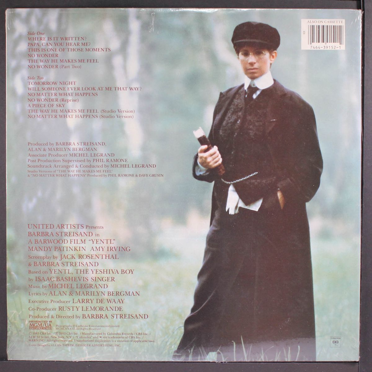 yentl soundtrack by BARBRA STREISAND