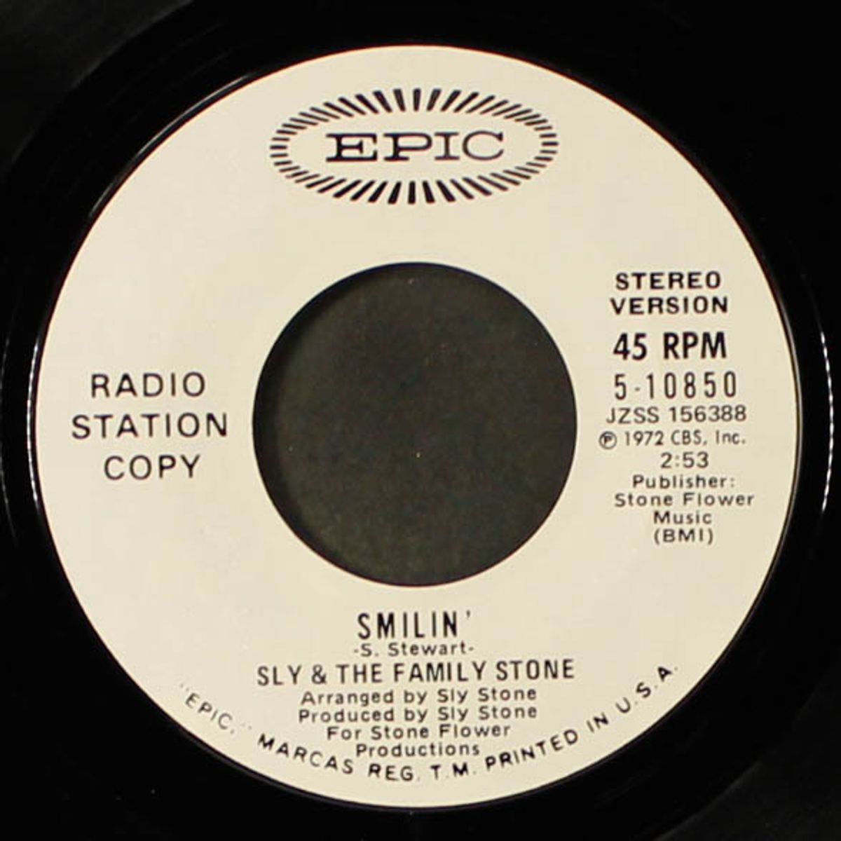 smilin' / mono by SLY & FAMILY STONE