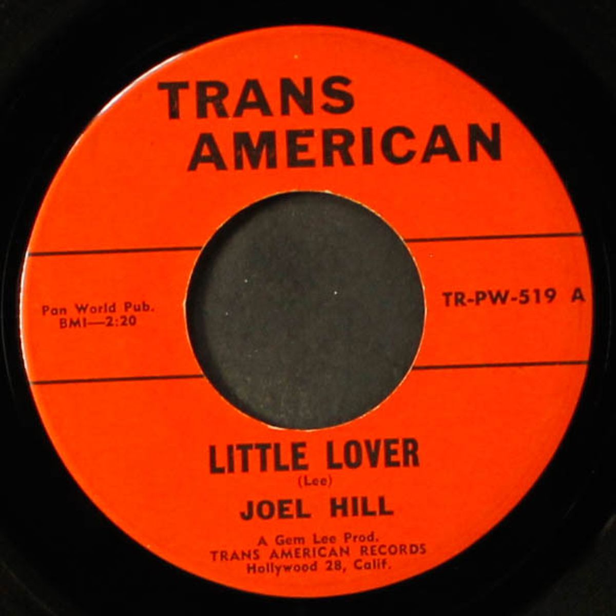 i thought it over / little lover by JOEL HILL