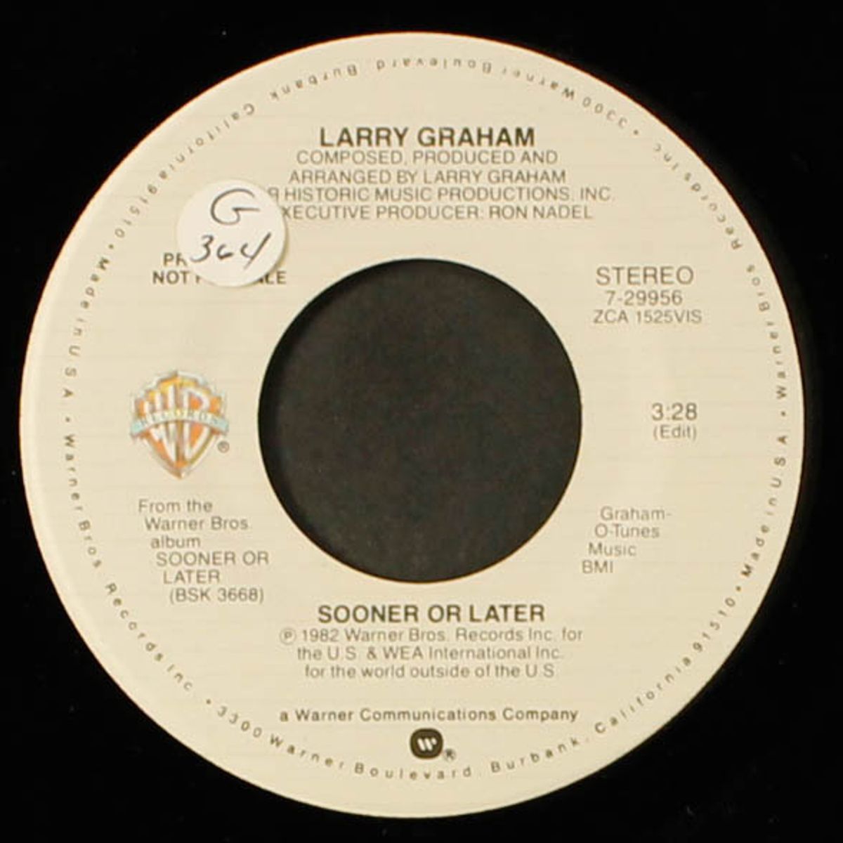 sooner or later by LARRY GRAHAM