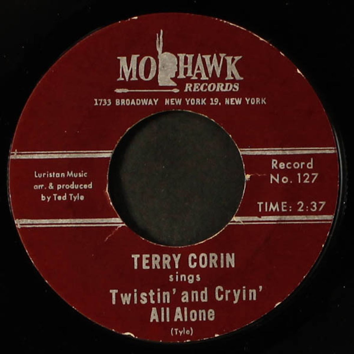 my ding dong heart / twistin' and cryin' by TERRY CORIN
