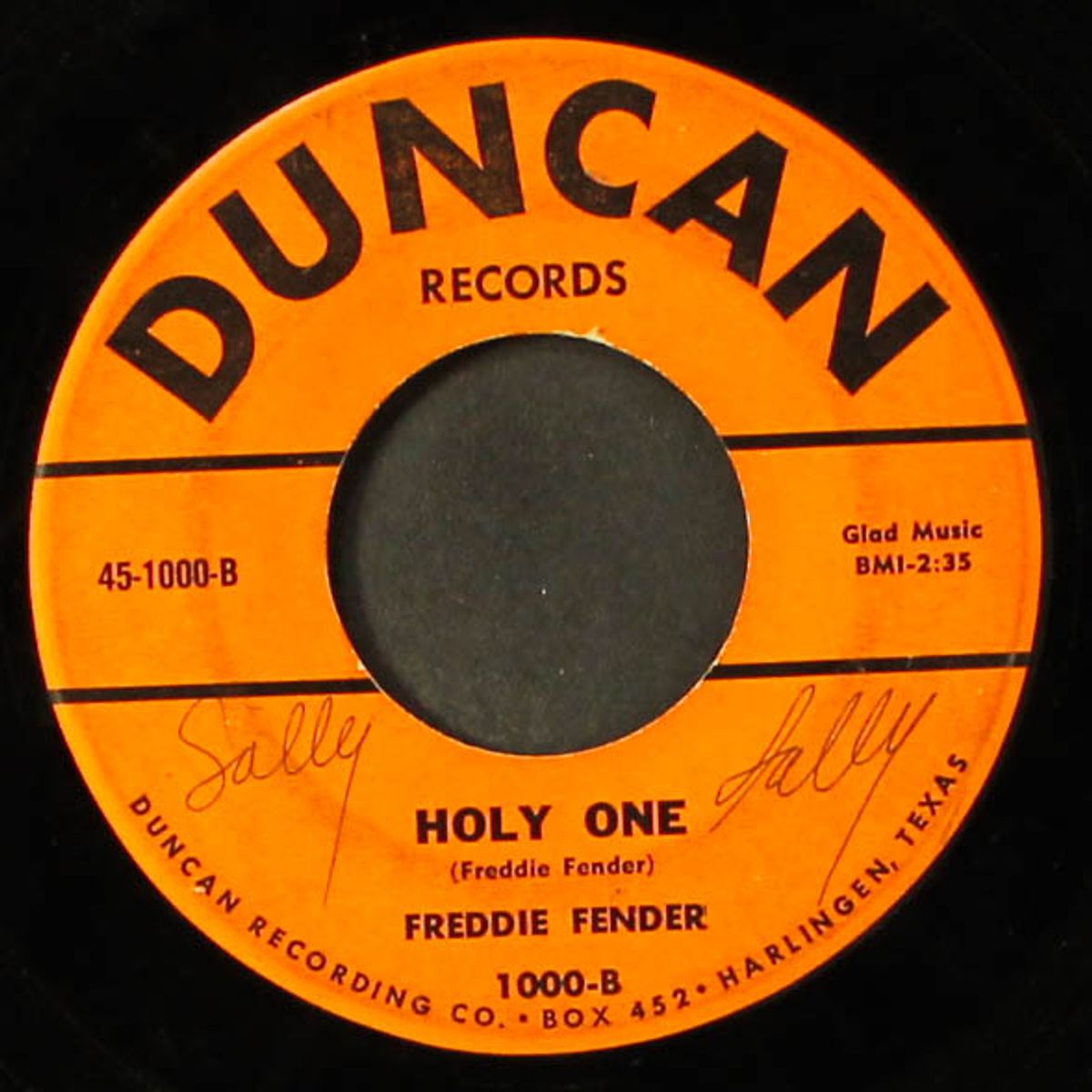 mean woman / holy one by FREDDY FENDER