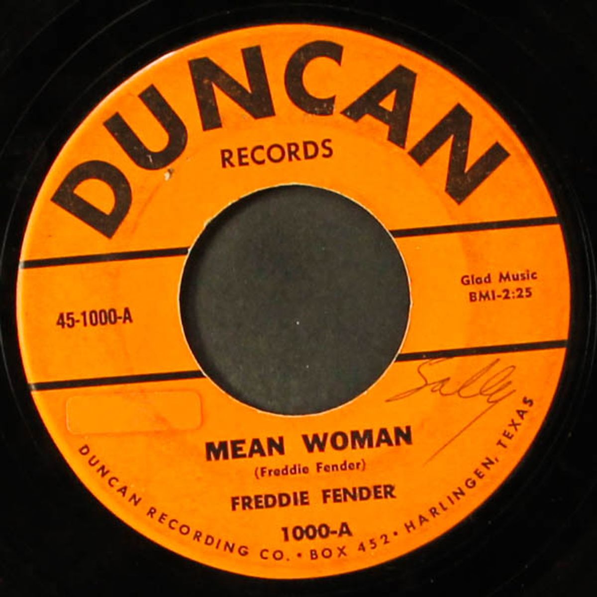 mean woman / holy one by FREDDY FENDER