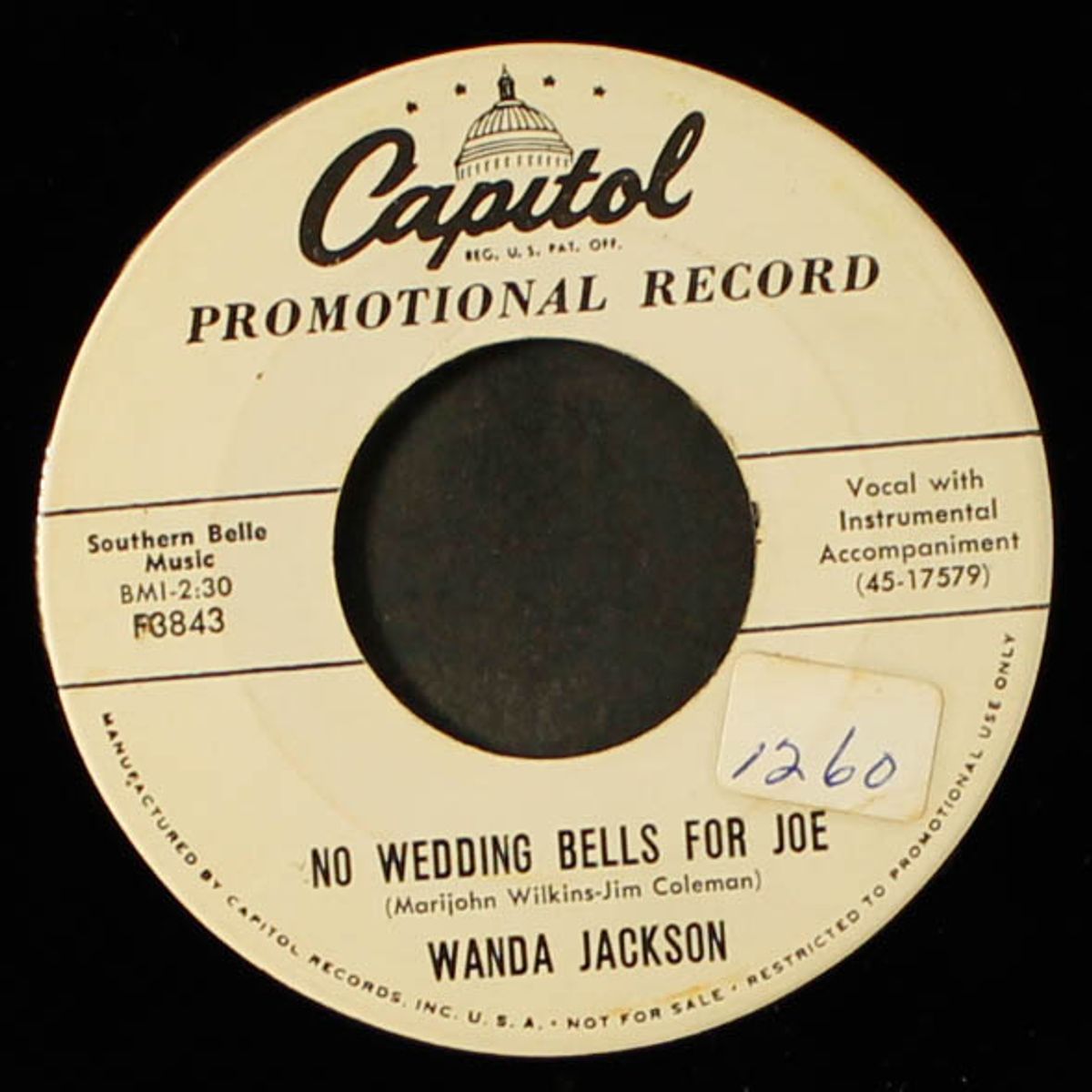 fujiyama mama / no wedding bells for joe by WANDA JACKSON
