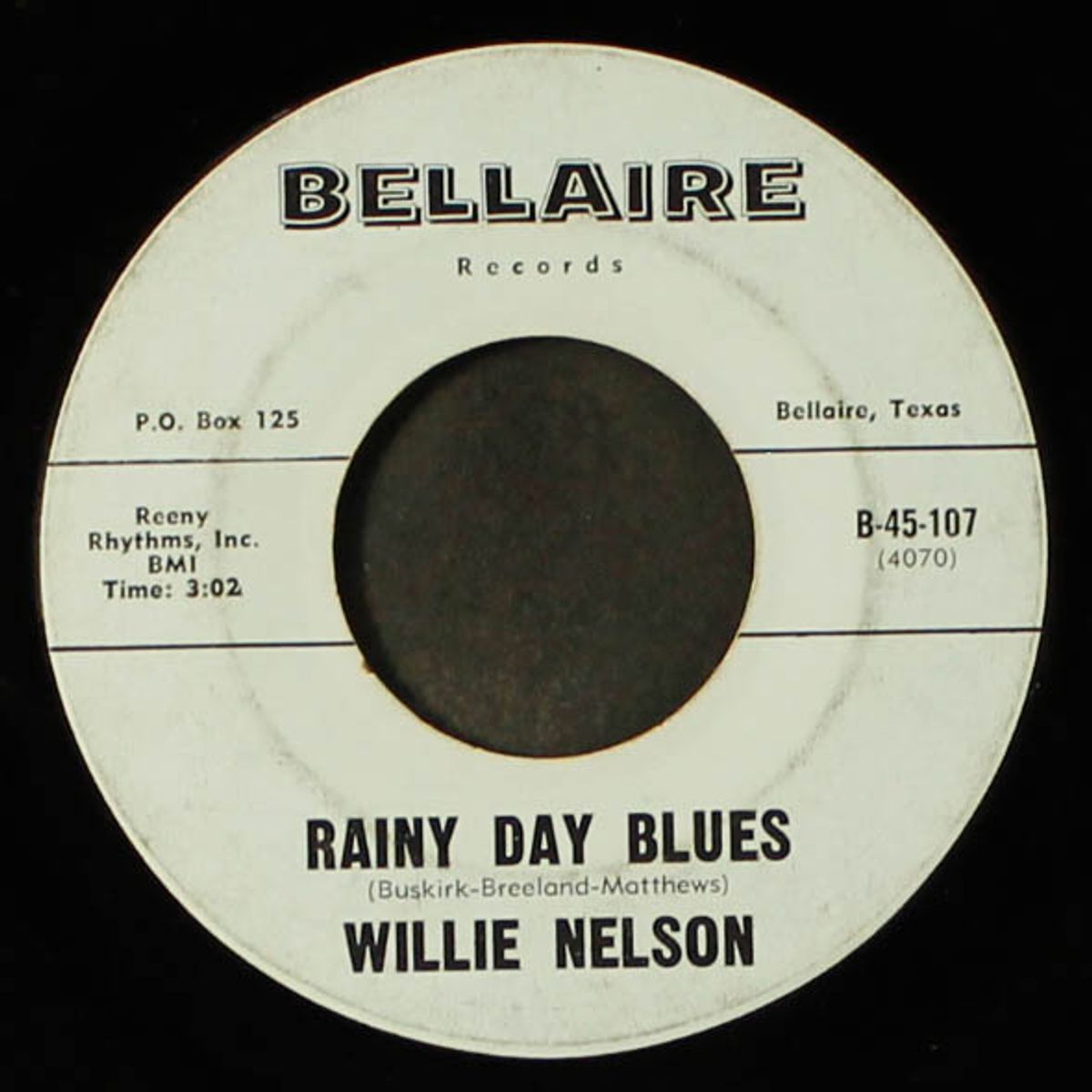night life / rainy day blues by WILLIE NELSON