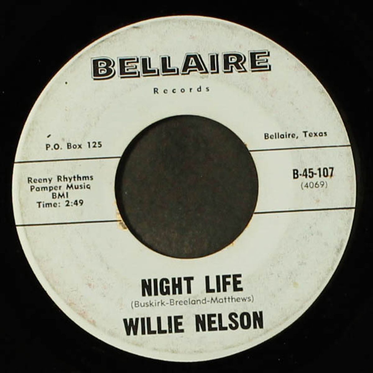 night life / rainy day blues by WILLIE NELSON
